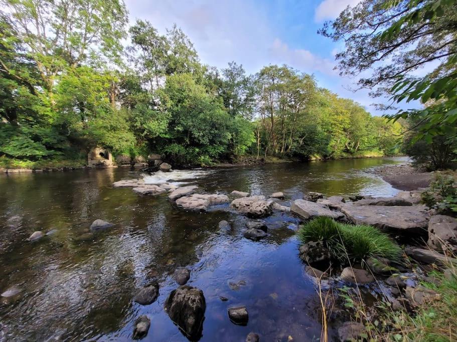 Riverside Bungalow - Direct River Access! Ystradgynlais Exterior foto